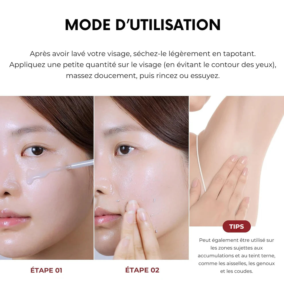 Dr.Melaxin PEEL SHOT BLANC – Sérum Exfoliant & Pureté